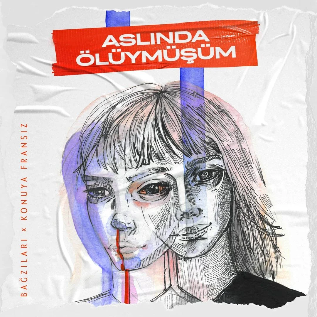 Aslında Ölüymüşüm, cover study